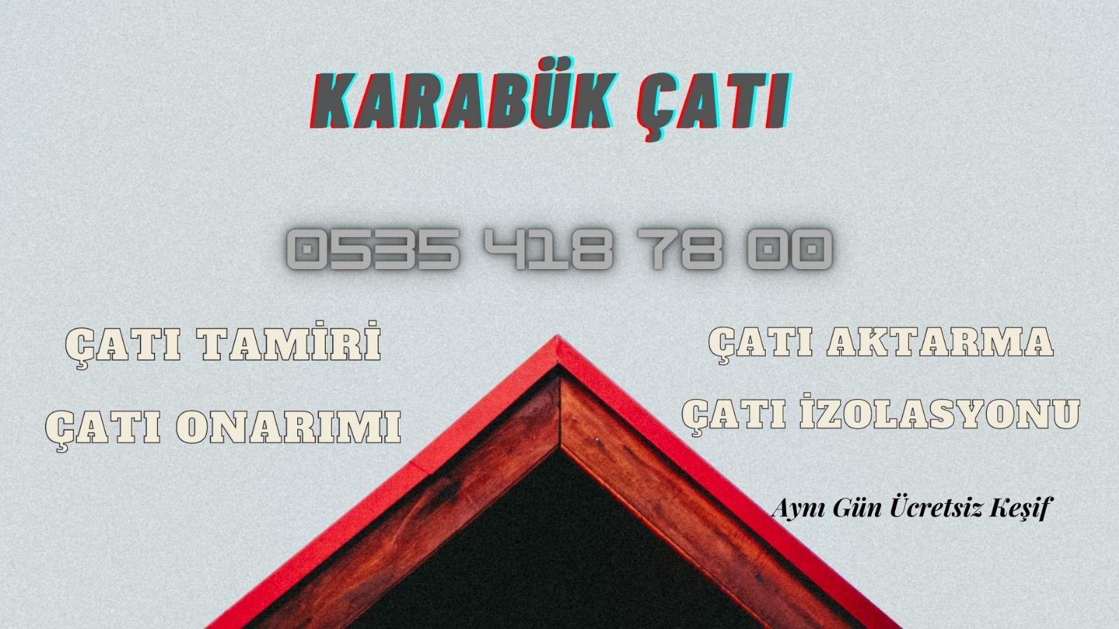 Karabük Çatı Tamiri