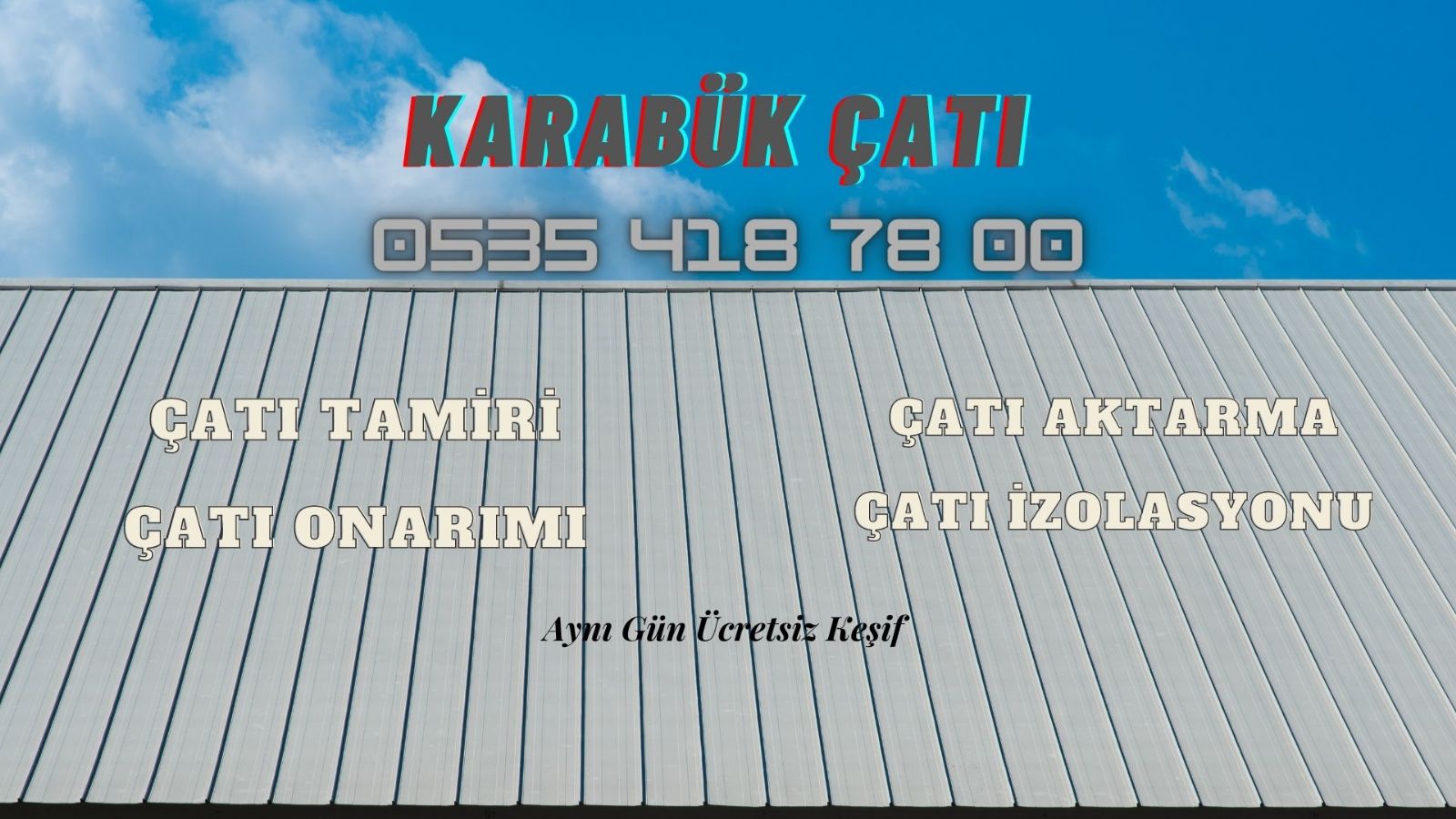 karabük çatı ustası